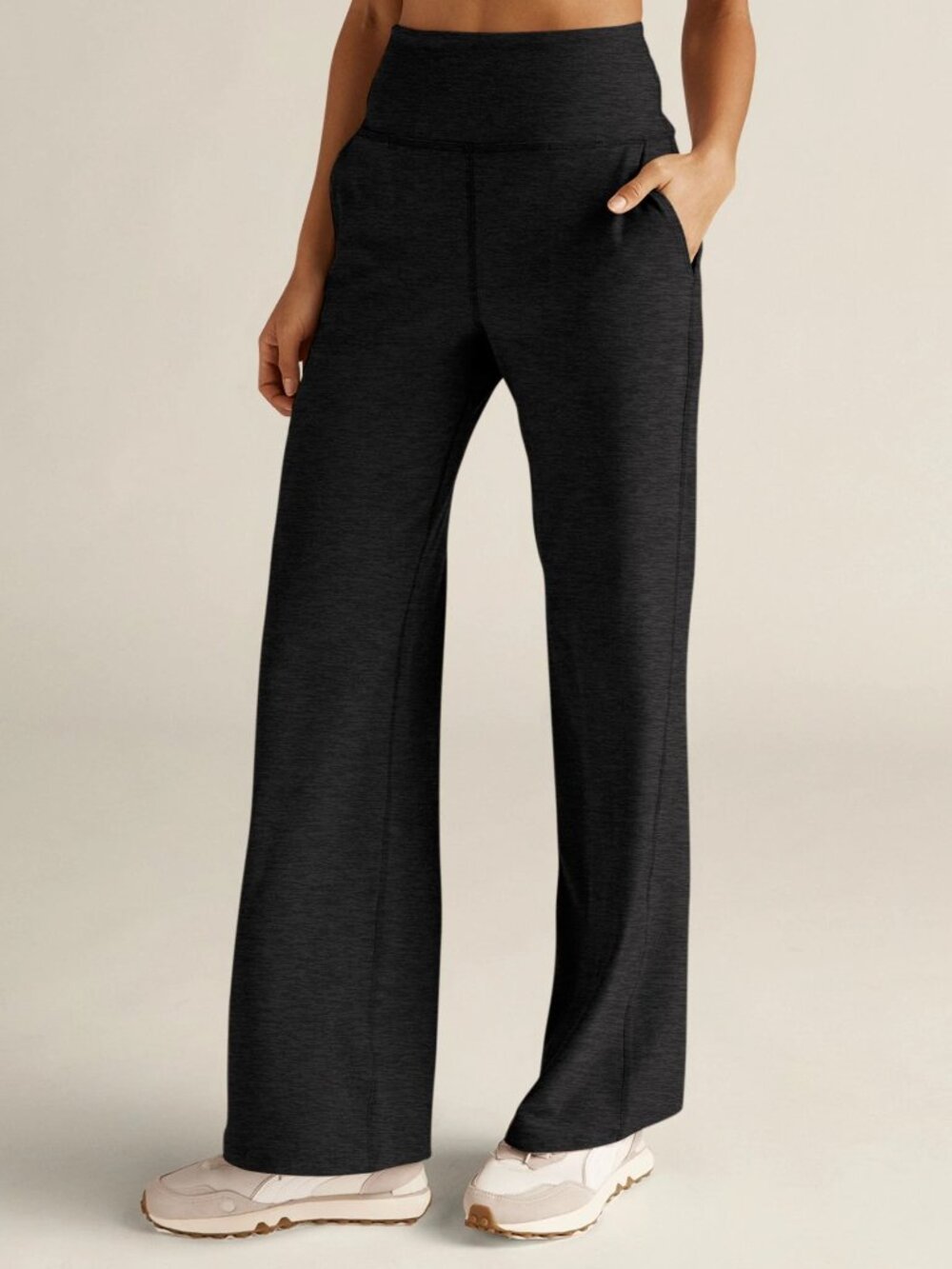 NWOT Beyond Yoga Spacedye Laid Back Wide Leg Pant 31"